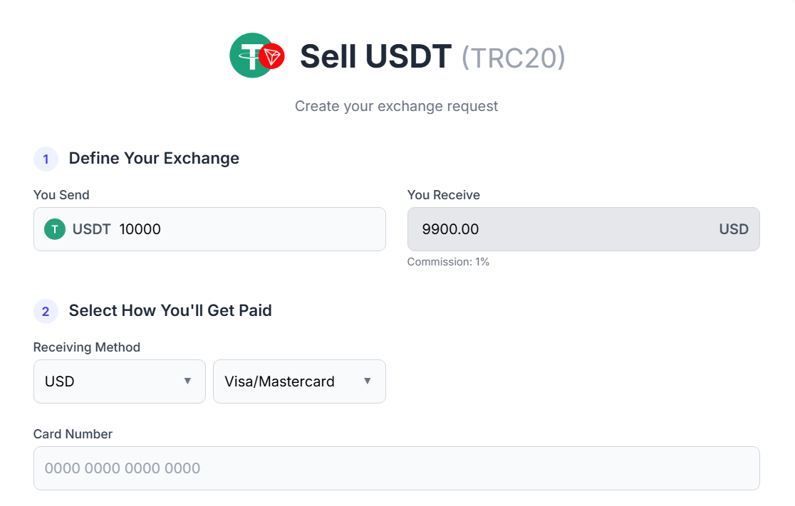 Sell USDT in Istanbul
